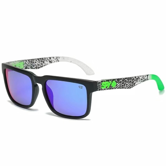 SPY Other - Polarized spy sunglasses Black Graffiti with green unisex